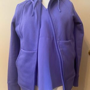 Figs Lavender Hoodie Jacket